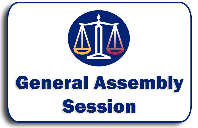 General Assembly Session Graphic